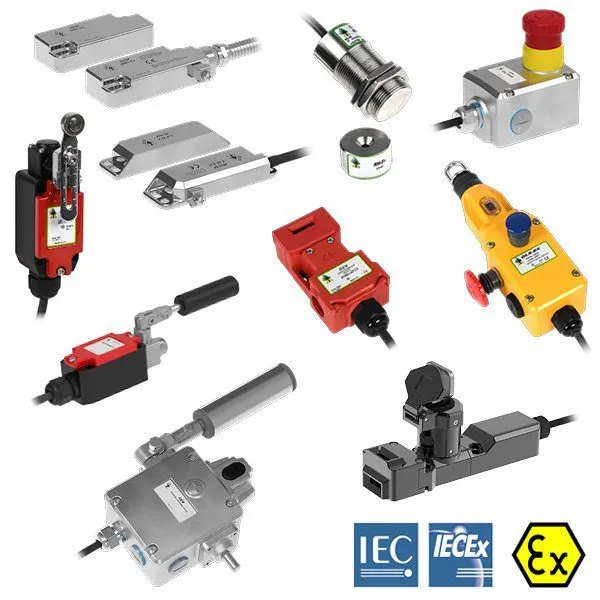 Intrerupatoare de siguranta pentru zone periculoase ATEX/IECEx
