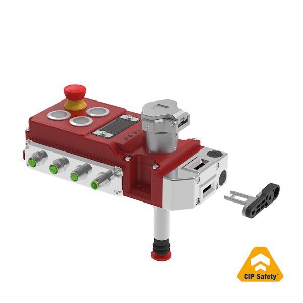 Right-Hand, 4 Control Stations, Trapped Key, Rear Release, Die-Cast