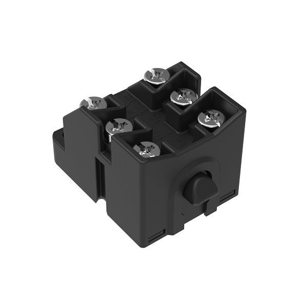 Emergency Stop Device with Shroud 3-Pole Contacts
