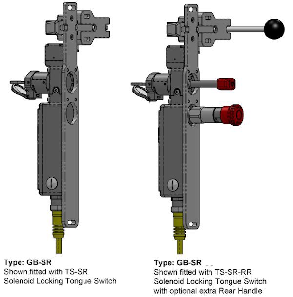 Handle and Mounting Plate Accessory for TS-SR