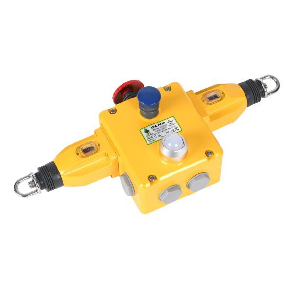 Guardian Line Heavy Duty Safety Rope Pull Switches with Dual Head and Indication (GLHD with LED)