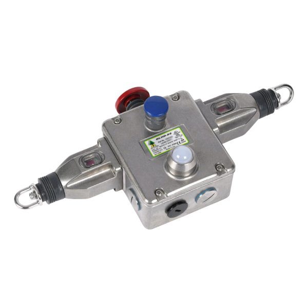 Guardian Line Heavy Duty Safety Rope Pull Switches with Dual Head and Indication (GLHD-SS with LED)