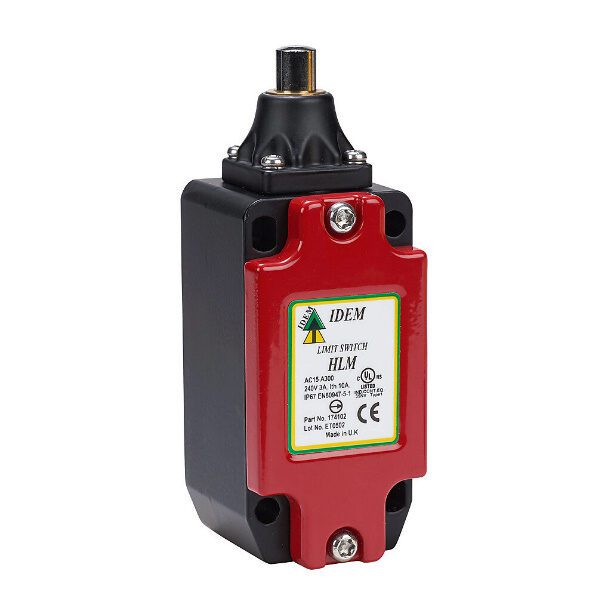 Safety Limit Switch in Die Cast with Pin Plunger
