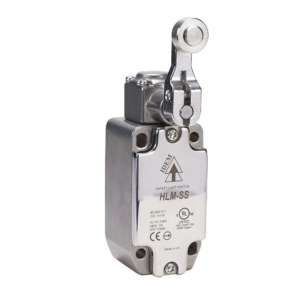 Stainless Steel Safety Limit Switch with Short Roller Lever