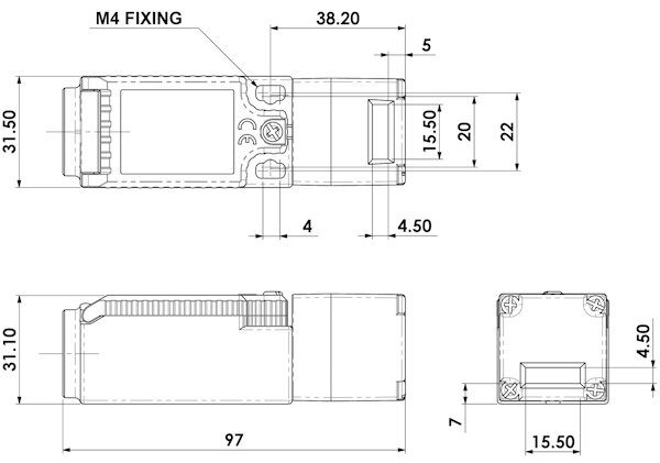 Tongue Interlock Safety Switch