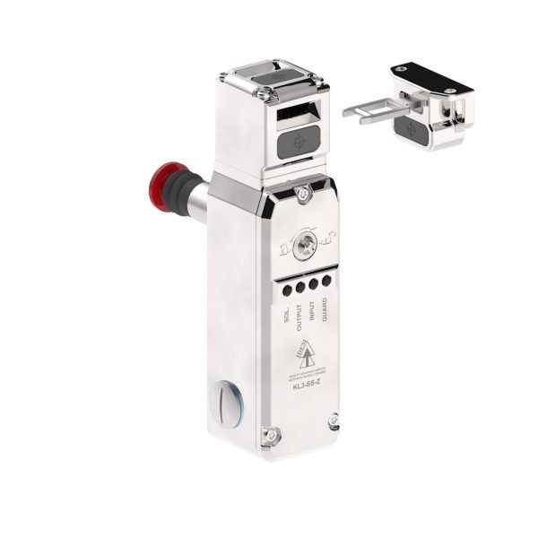 KL3-SS-Z-RR Guard Locking Safety Switch with RFID, OSSD and Rear Release