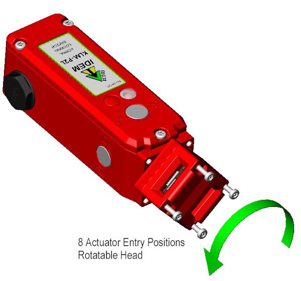 KLM-P2L Guard Locking Safety Switch with Power to Lock