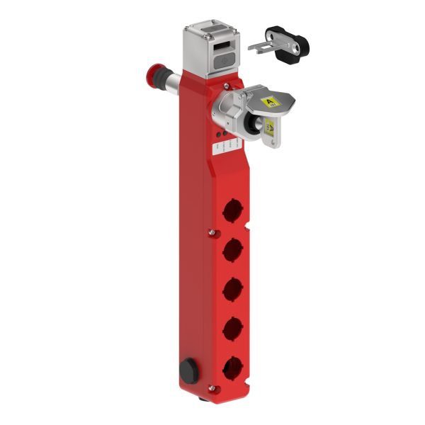 Guard Locking RFID Safety Switch with Control Functionality, Trapped Key and Rear Release