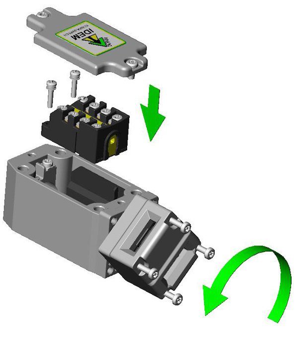 Tongue Interlock Safety Switch HYGIECAM