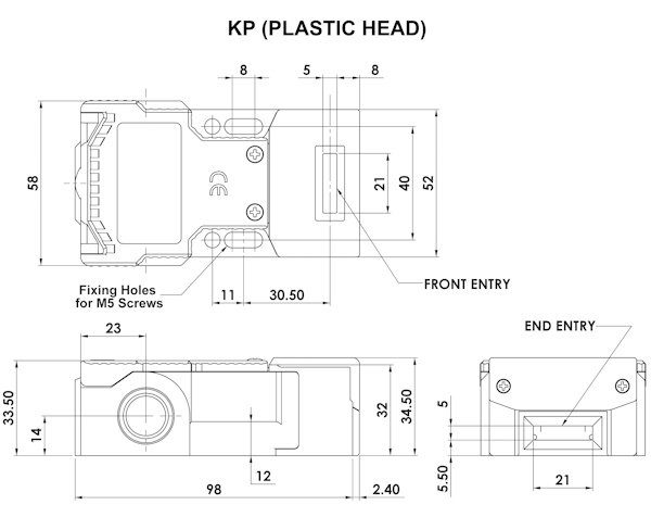 Tongue Interlock Safety Switches (KP & KP-SS)