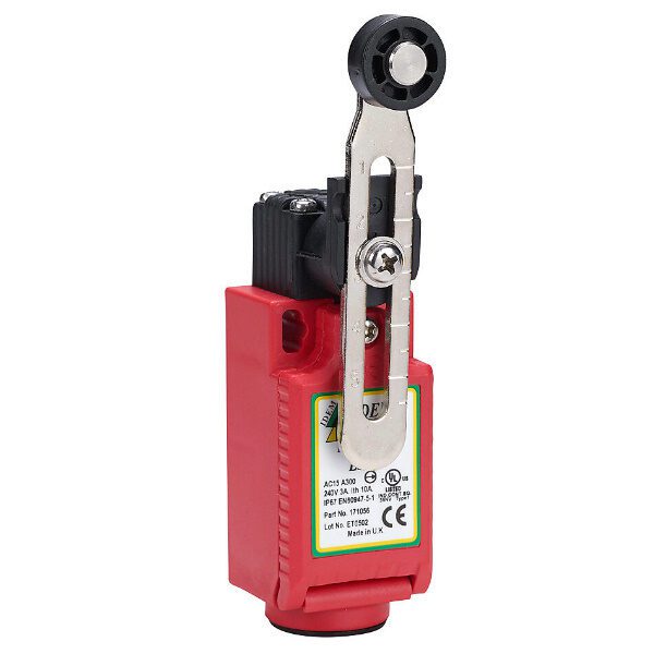 Safety Limit Switches in Plastic with Adjustable Roller Lever