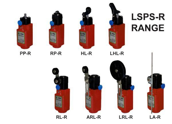 LSPS-R: Safety Limit Switches with Reset (Plastic Body)