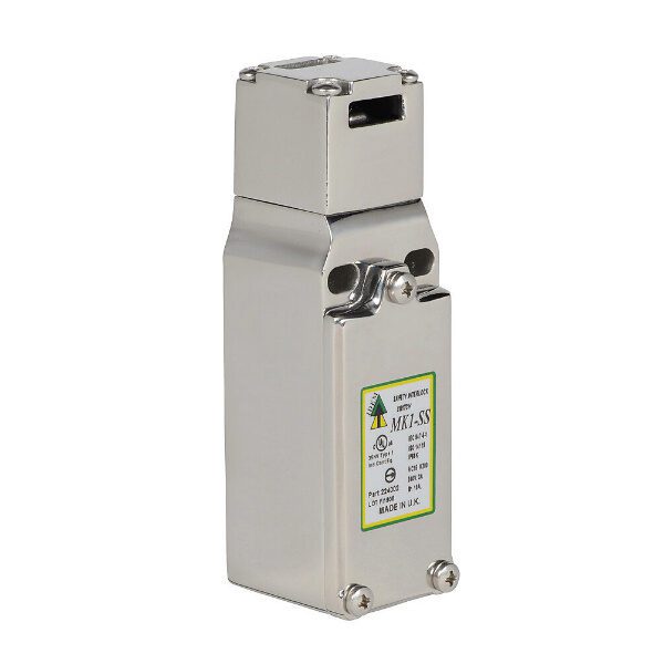 Compact Tongue Interlock Safety Switch Stainless Steel