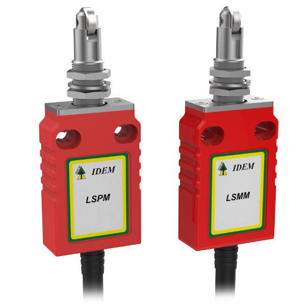 Miniature Safety Limit Switch with Panel Mount Cross Roller Plunger