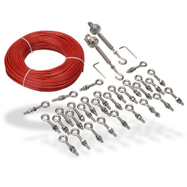Guardian Line Heavy Duty Safety Rope Pull Switches with Dual Head