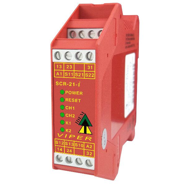 Viper Safety Relay with Added Diagnostics (SCR-21-i)