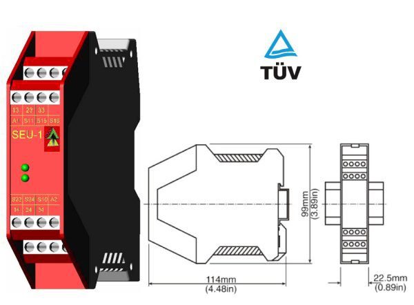 Safety Monitoring Relay Expansion Module