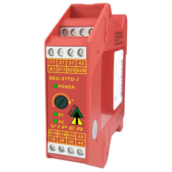 Viper Expansion Unit with Time Delay for SCR-i Safety Relays (SEU-31TD-i)