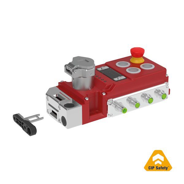 Left-Hand, 4 Control Stations, Trapped Key, Die-Cast