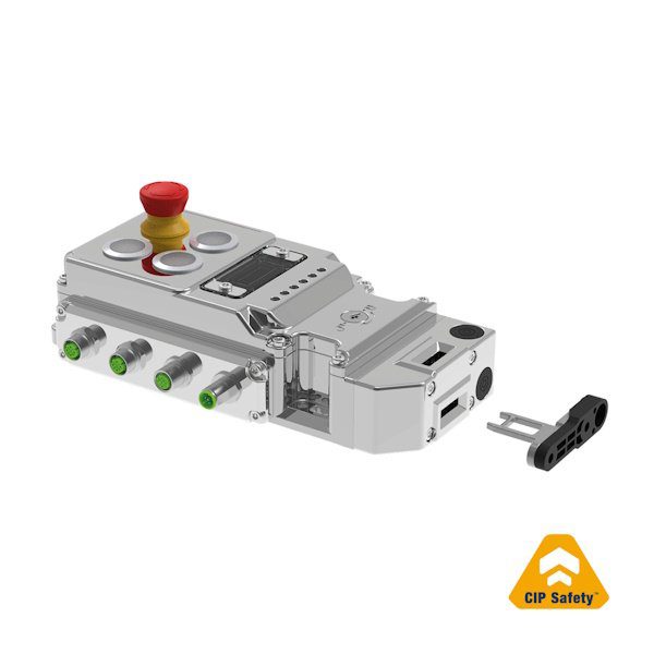 Right-Hand, 4 Control Stations, Stainless Steel